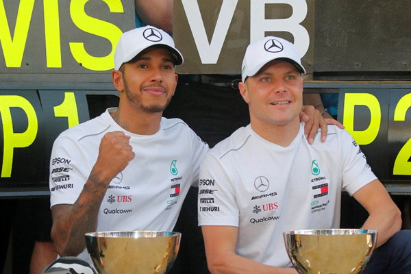 F1: Duet Mercedes Kuasai Baris Terdepan GP Emilia Romagna - Bisnis.com