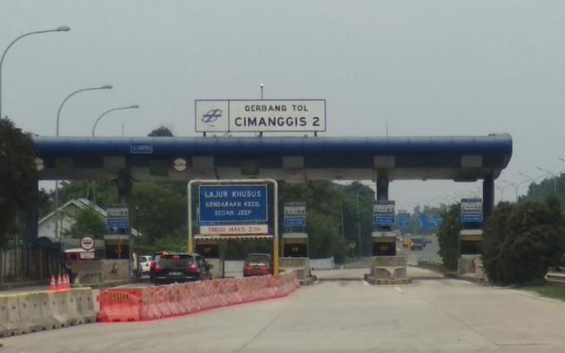Gerbang Tol Cimanggis 2, ruas tol Jagorawi - Jasamarga