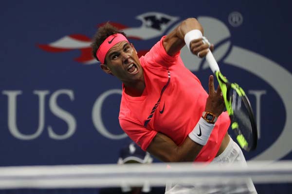 Petenis Spanyol Rafael Nadal - Reuters