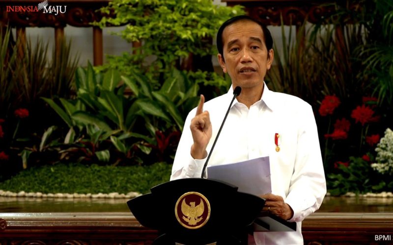 Jokowi Pastikan Kawal Terus Simulasi Vaksinasi Covid-19