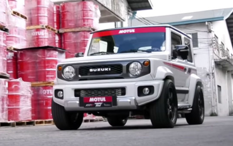 Suzuki Jimny Modifikasi Hasilkan Tenaga 200 Hp, Tercepat di Dunia