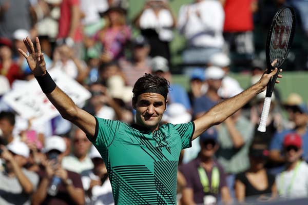 Petenis Swiss Roger Federer - Reuters