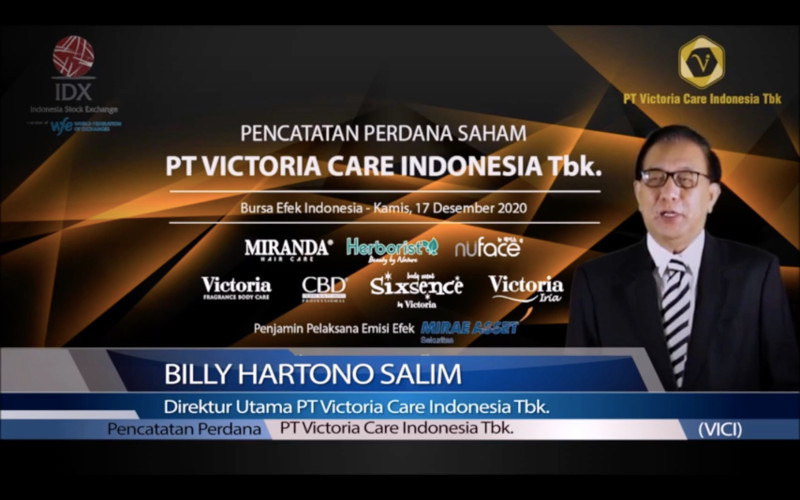 Baru Melantai, Saham Victoria Care (VICI) Langsung Kena Auto Reject