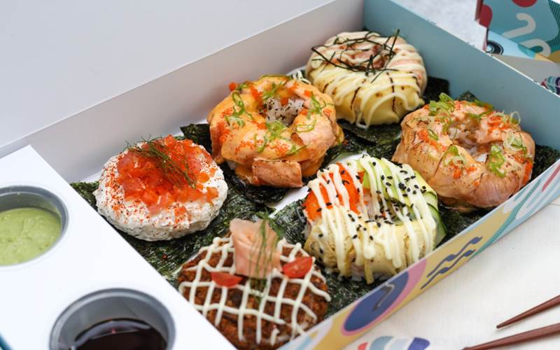 Bisnis Hybrid Food Baiza Sushi