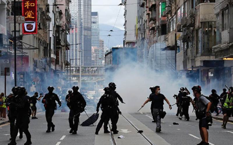 Amerika Cs Kecam Hong Kong dan China soal Penangkapan 50 Aktivis