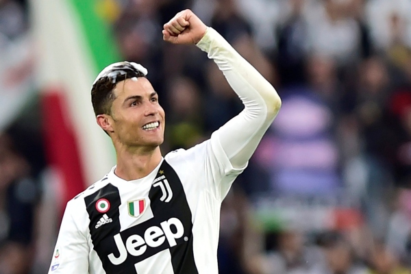 Penyerang Juventus Cristiano Ronaldo. - Reuters