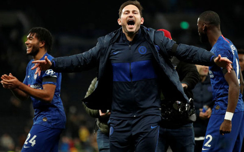 Pelatih Chelsea Frank Lampard/Reuters - John Sibley