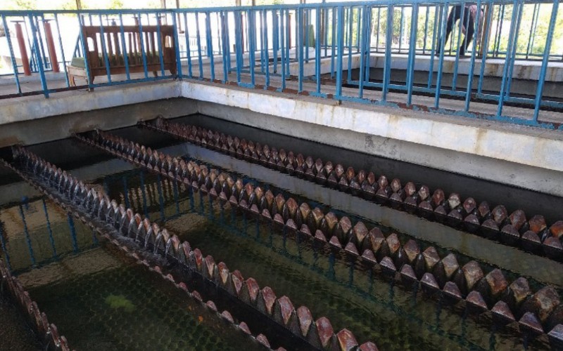 WTP Perumda Air Minum Tirtajati di Kabupaten Cirebon, Jawa Barat