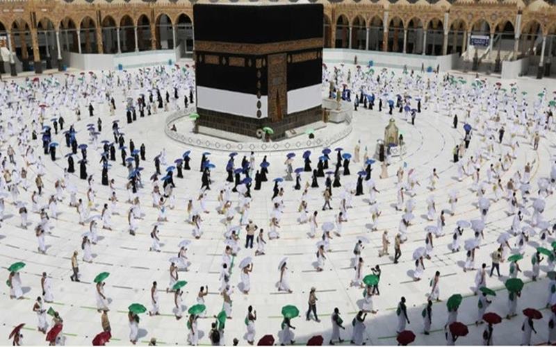Prosesi ibadah di Mekah, Arab Saudi. - arabnews