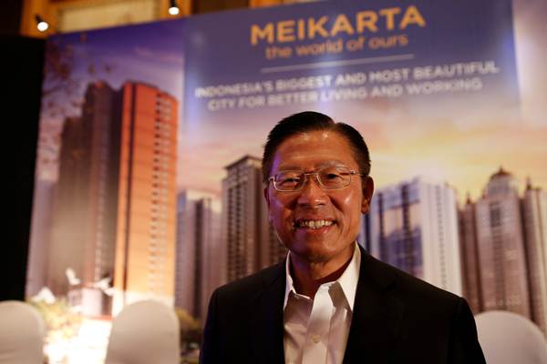 CEO Lippo Group James Riady saat peluncuran proyek Meikarta, di Jakarta, Kamis (4/5). - REUTERS/Darren Whiteside