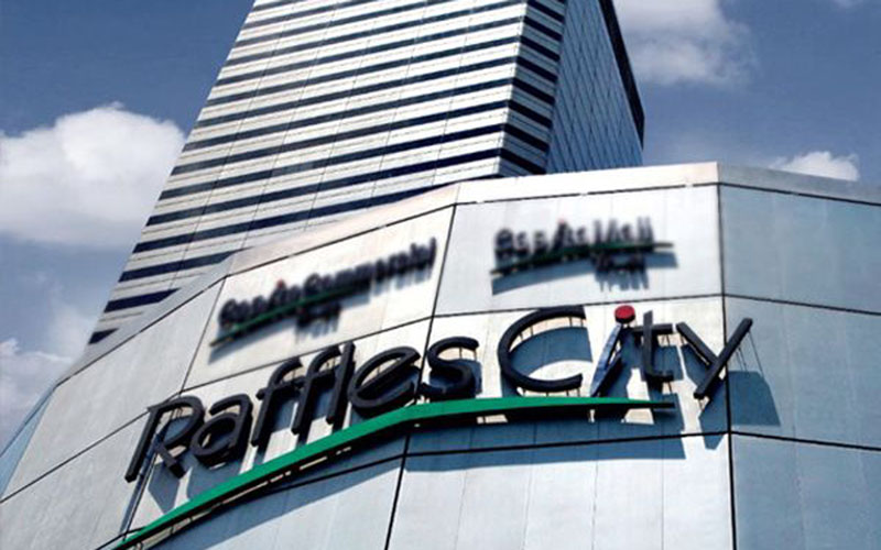 Raffles City, salah satu properti CapitaLand di Singapura. - CapitaLand.com
