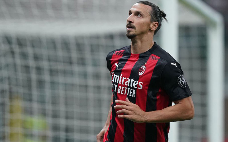 Ujung tombak AC Milan Zlatan Ibrahimovic. - Sempre Milan