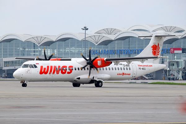 Ilustrasi - Wings Air ATR 72-600 PK-WGS - Istimewa