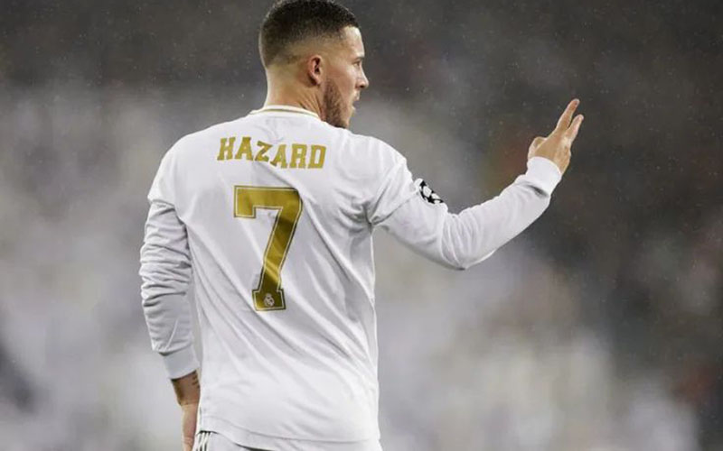 Pemain depan Real Madrid Eden Hazard. - Football Espana