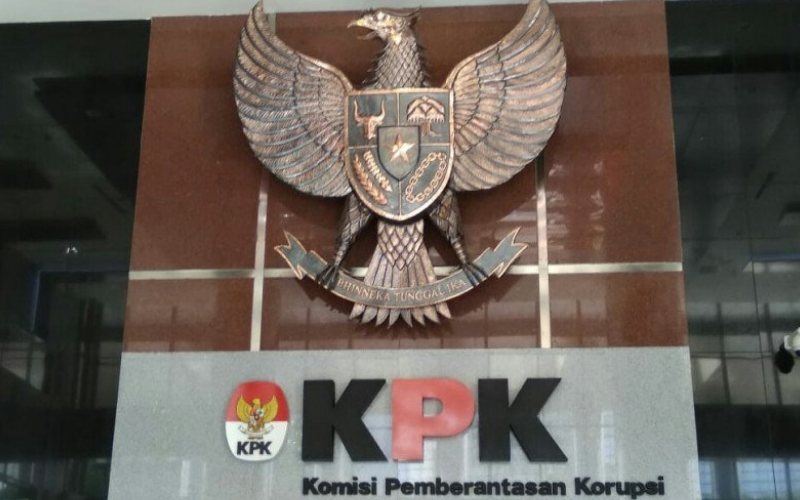 Logo KPK. (Antara - Benardy Ferdiansyah)
