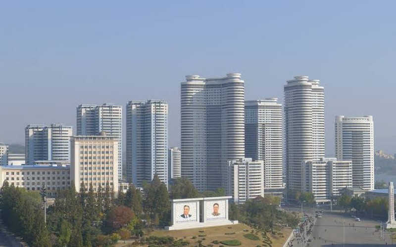 Ilustrasi - Lansekap Pyongyang, Korea Utara - Istimewa
