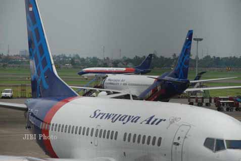 Pesawat Sriwijaya Air.  - Bisnis.com