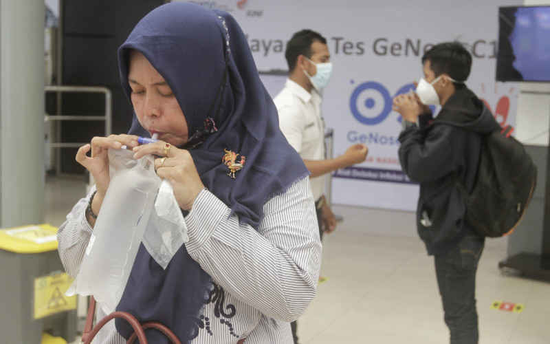 Pengguna Genose Di Stasiun Capai 606 116 Orang Pasar Senen Terbanyak Ekonomi Bisnis 