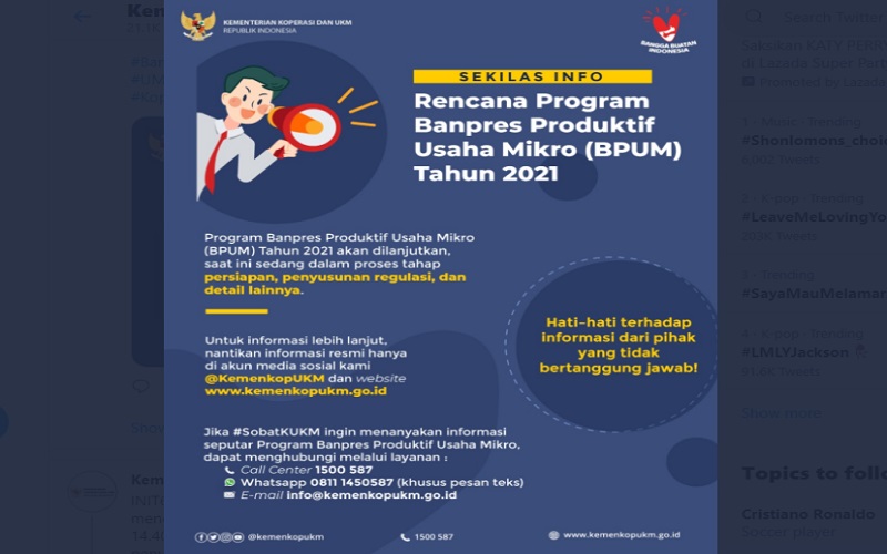 Cara Daftar Bantuan Umkm Online Http Bit Ly Biodataumkm Maret 2021 Go Bizz Com