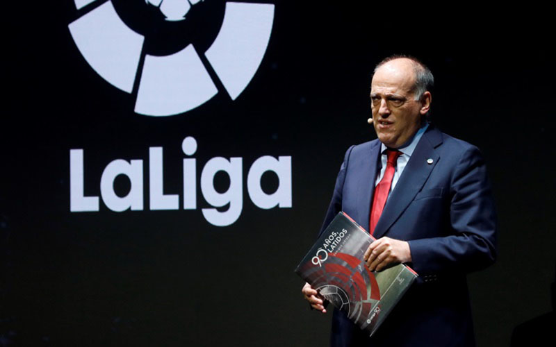 Presiden La Liga Javier Tebas - Football Espana