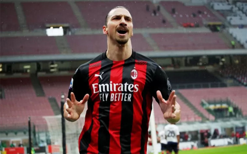 Ujung tombak AC Milan Zlatan Ibrahimovic./Antara - Reuters