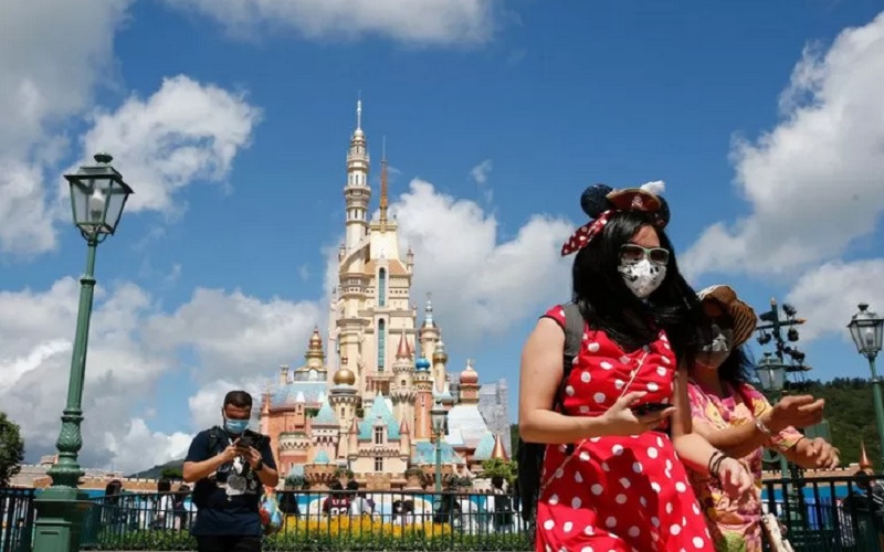 Disneyland. - Antara/Reuters