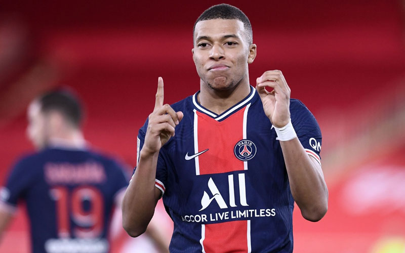 Megabintang Paris Saint-Germain Kylian Mbappe. - Ligue1.com