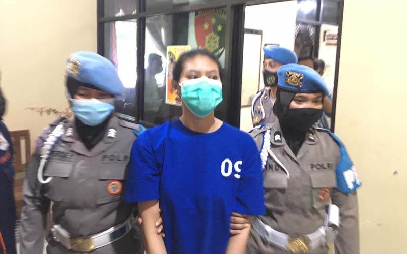 Nani Aprilliani Nurjaman, 25, tersangka kasus sate beracun/JIBI - Harian Jogja/Jumali