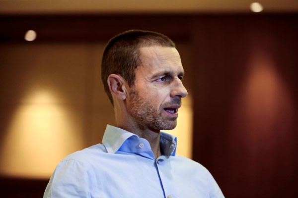 Presiden UEFA Aleksander Ceferin/Reuters - Alkis Konstantinidis