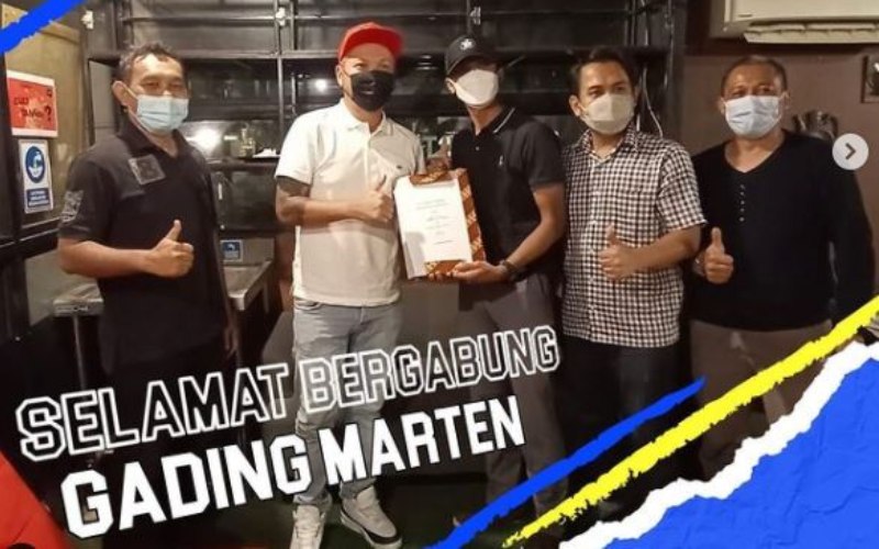 Artis Beli Klub Sepakbola Indonesia - gading marten