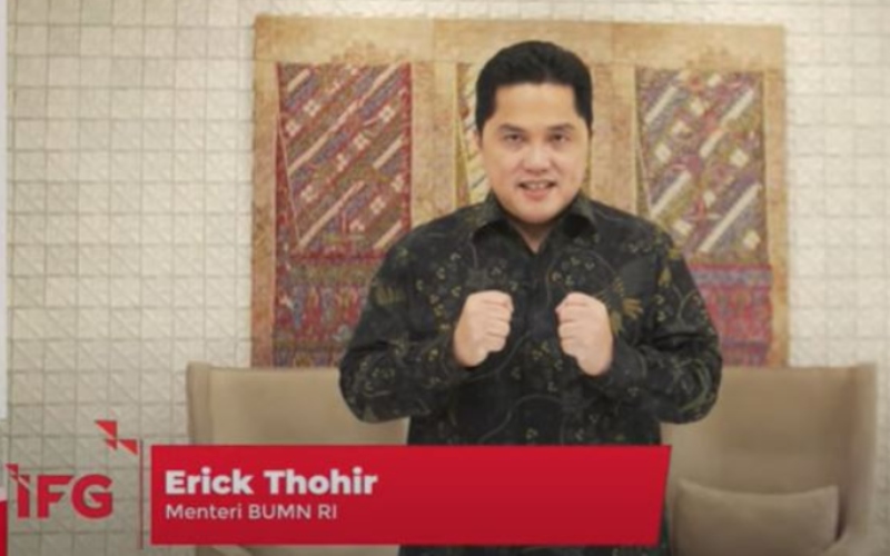 Menteri BUMN Erick Thohir - Istimewa
