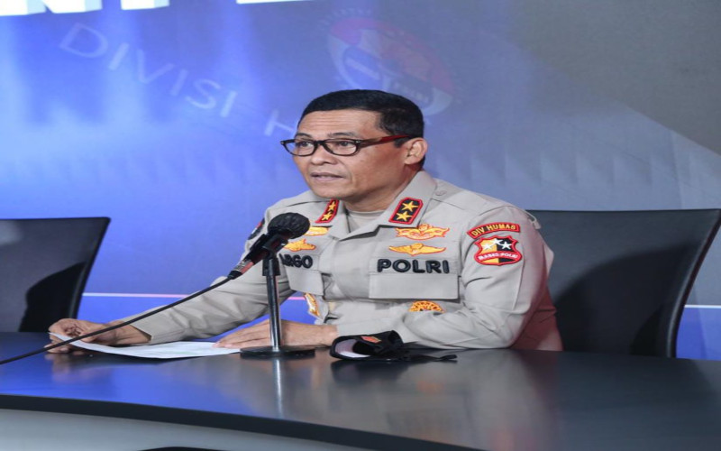 Kepala Divisi (Kadiv) Humas Polri Irjen Polisi Argo Yuwono saat memberikan keterangan di Jakarta. - Istimewa