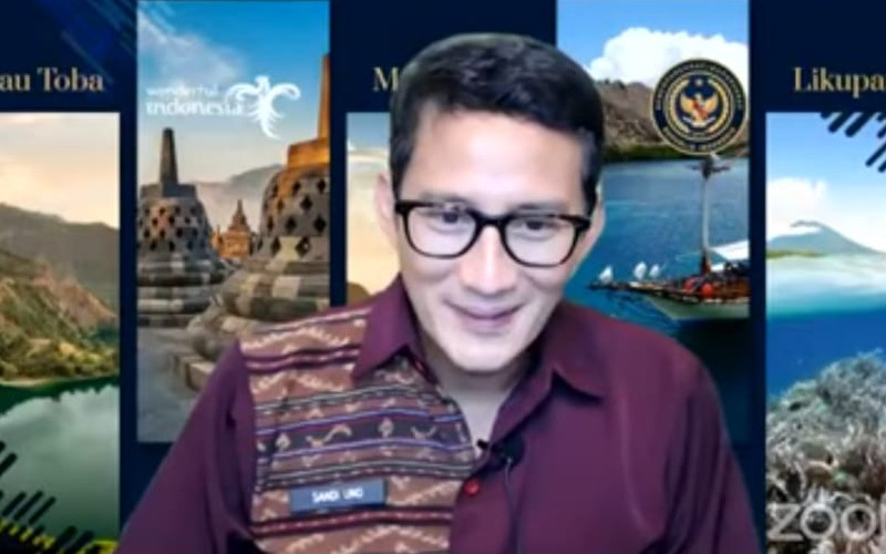 Menteri Pariwisata dan Ekonomi Kreatif, Sandiaga Uno.  - Bisnis.com/Janlika