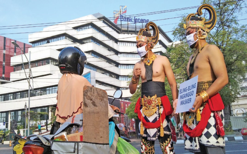 Hadapi Covid-19, Bank Jateng Kampanyekan Gerakan Eling Lan Ngelingke 