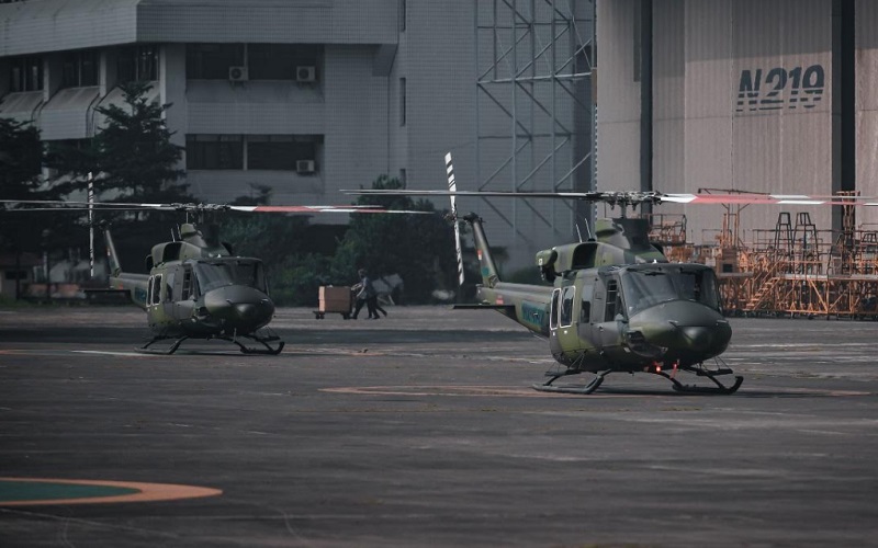 Dua unit Helikopter Bell 412EPI pesanan Kementerian Pertahanan untuk TNI AD - Istimewa