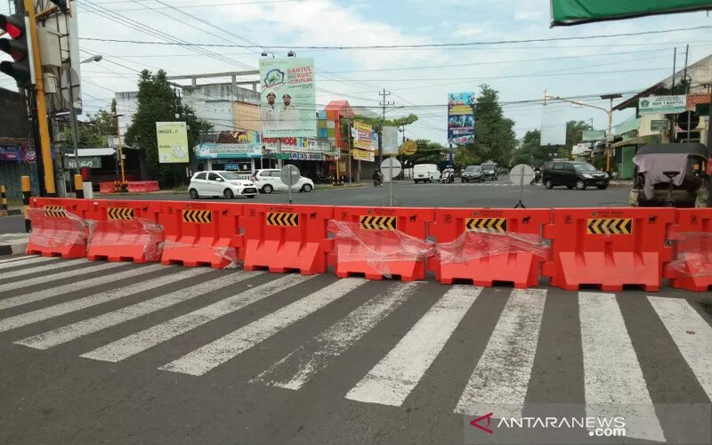 Masuk PPKM Level 4, Kota Yogyakarta Lanjutkan Penyekatan Lalu Lintas