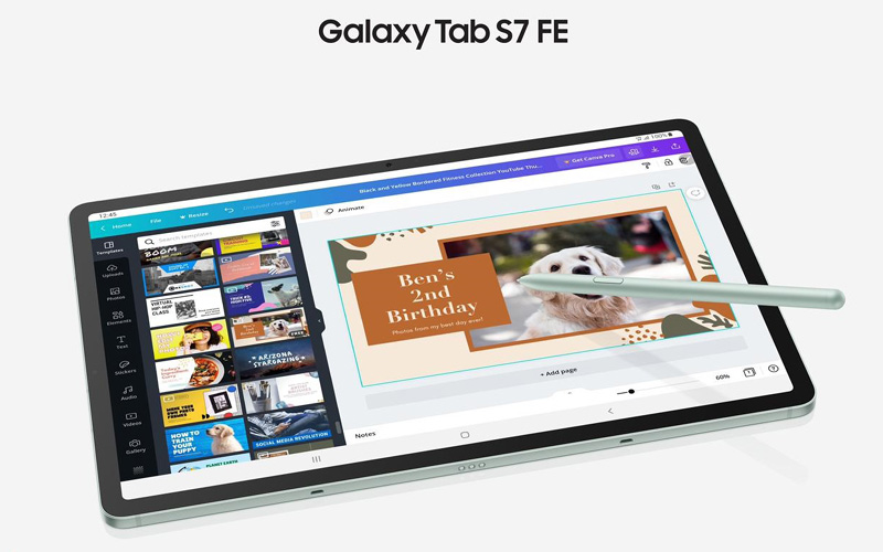 Samsung merilis Galaxy Tab S7 FE yang mendukung jaringan 5G. -  Dok. Istimewa
