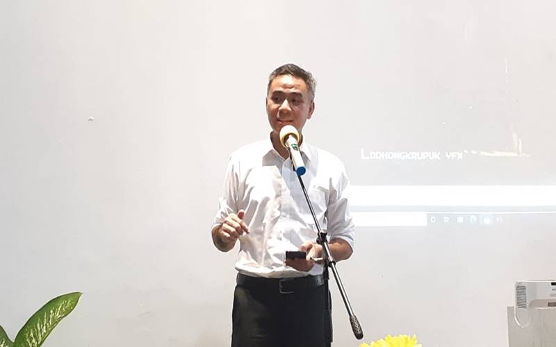 Dirjen Pendidikan Vokasi Kemendikbud Wikan Sakarinto membuka acara media gathering dan kunjungan ke SMK 27 Jakarta, Selasa (11/8/2020). JIBI - Bisnis/Mutiara Nabila