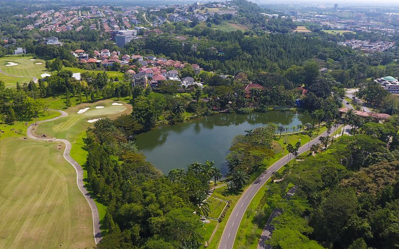 Pemandangan Danau Teratai di kawasan Sentul City, Kabupaten Bogor. - sentulcity.co.id