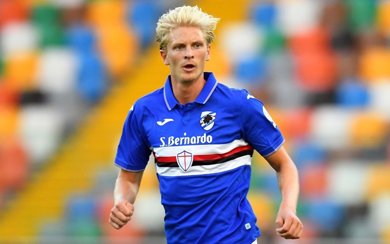 Gelandang Sampdoria, Morten Thorsby - Ruetir