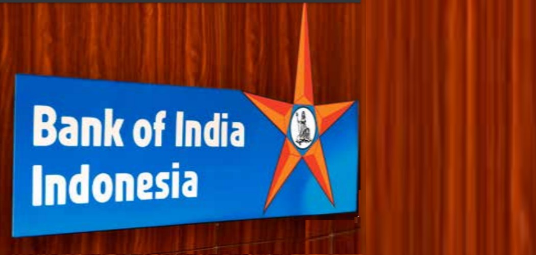 Logo Bank of India Indonesia. - annual report 