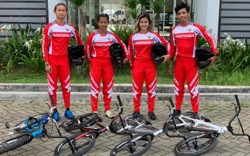 Tim BMX Junior Indonesia - Antara