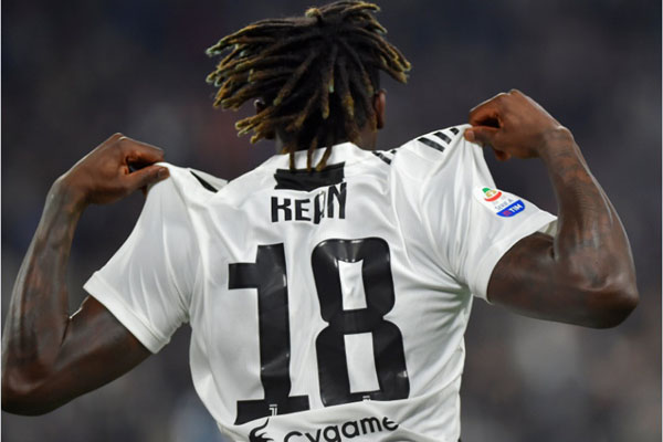 Moise Kean, Belum Main Buat Juventus Tapi Sudah Bikin Dua Gol