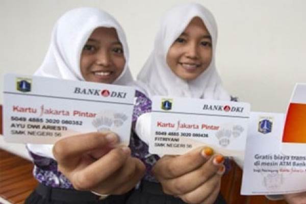 Siswa pemilik Kartu Jakarta Pintar - Antara