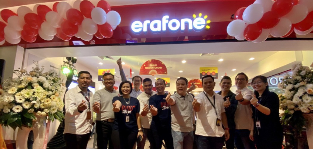 Pembukaan salah satu gerai Erafone milik PT Erajaya Swasembada Tbk. (ERAA) di Sumatra Utara, Januari 2020. - Dok. erajaya.com