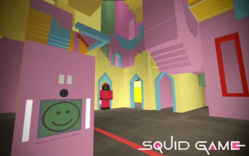 Salah satu permainan Squid Game yang ada di dalam Roblox - Rocul Studios