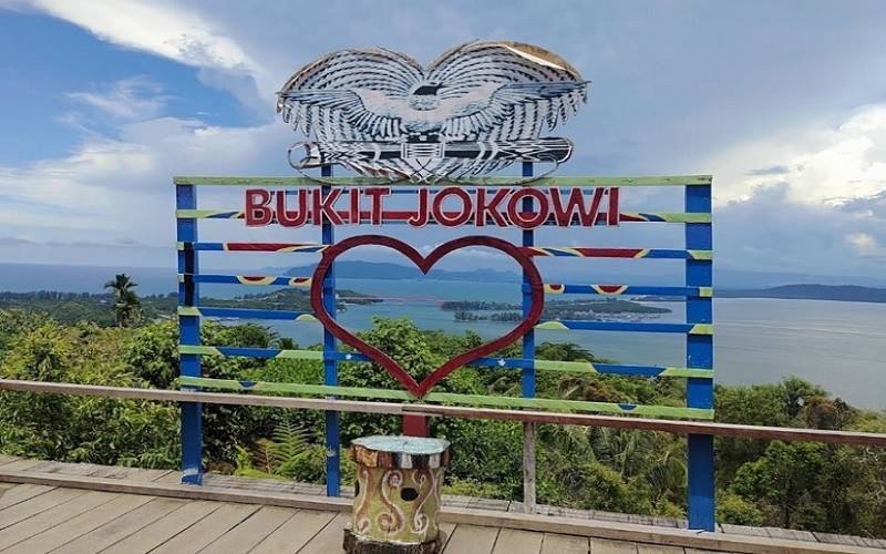 Bukit Jokowi Jadi Lokasi Wisata Populer Kontingen PON XX Papua