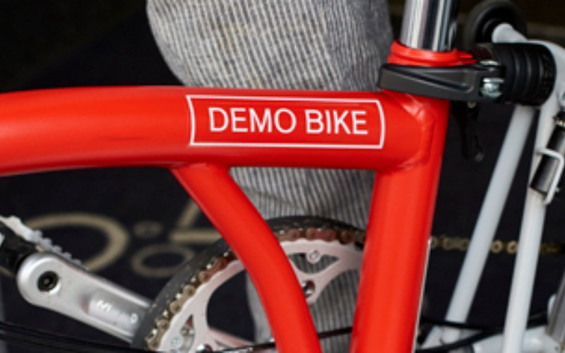 demo bike brompton