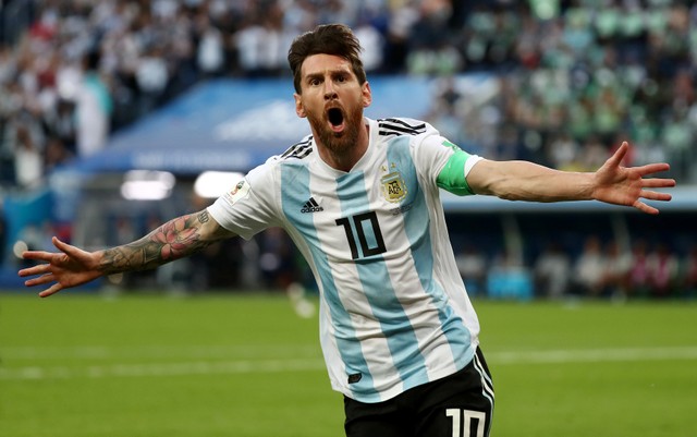 Striker Argentina Lionel Messi - Reuters