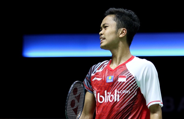 Tunggal putra Indonesia, Anthony Ginting - Badminton Indonesia